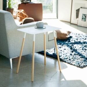 Side Table (20" H) - Steel - Black