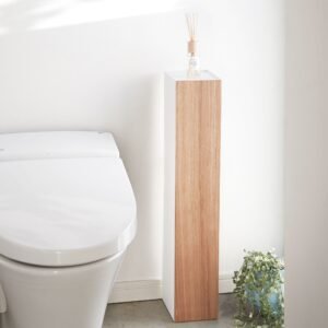 Bathroom Organizer - Steel + Wood